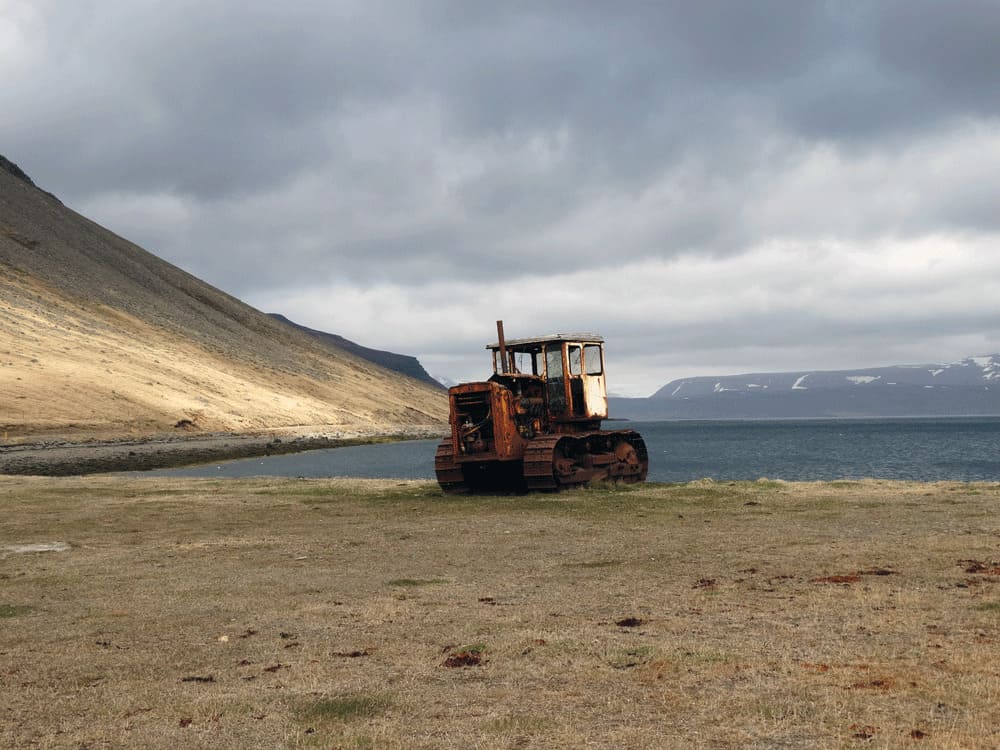 Tractor IJslandse Westfjorden