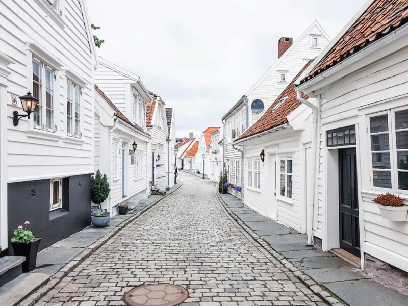 De oude binnenstad, Gamla Stavanger