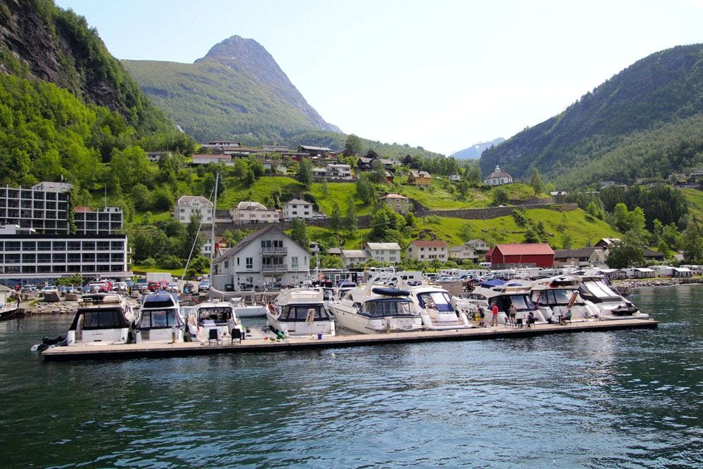 Noorse dorp Geiranger