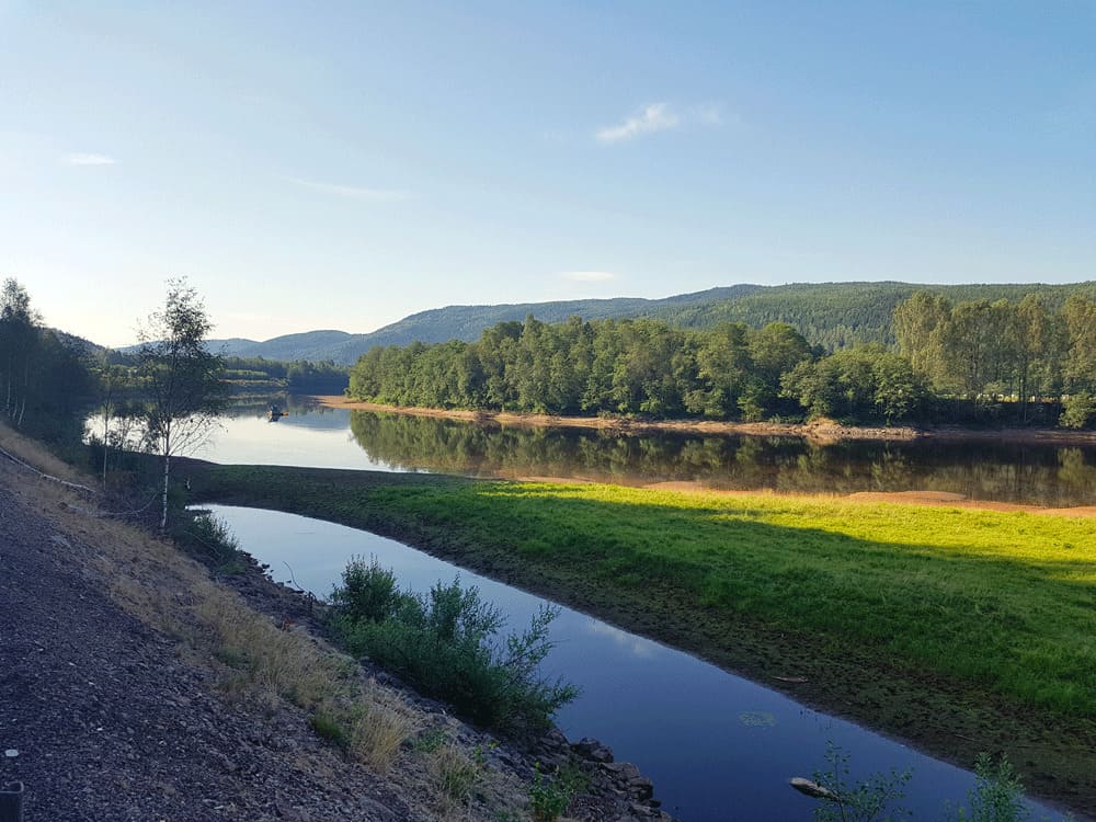 Varen op de Klarälven rivier Värmland Zweden