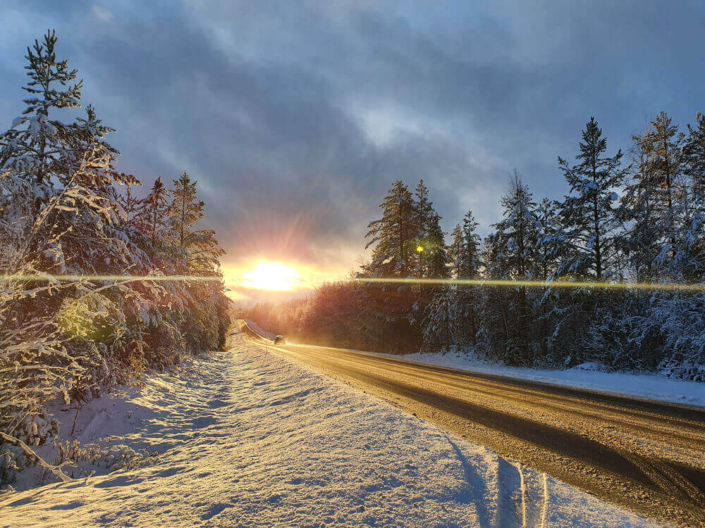 winter in zweden