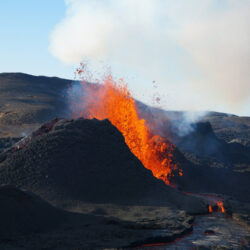 Vulkanen op IJsland