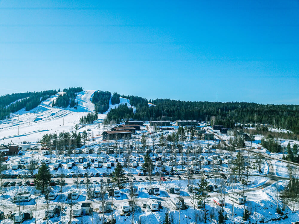 Wintersport Safsen en Fredriksberg Zweden