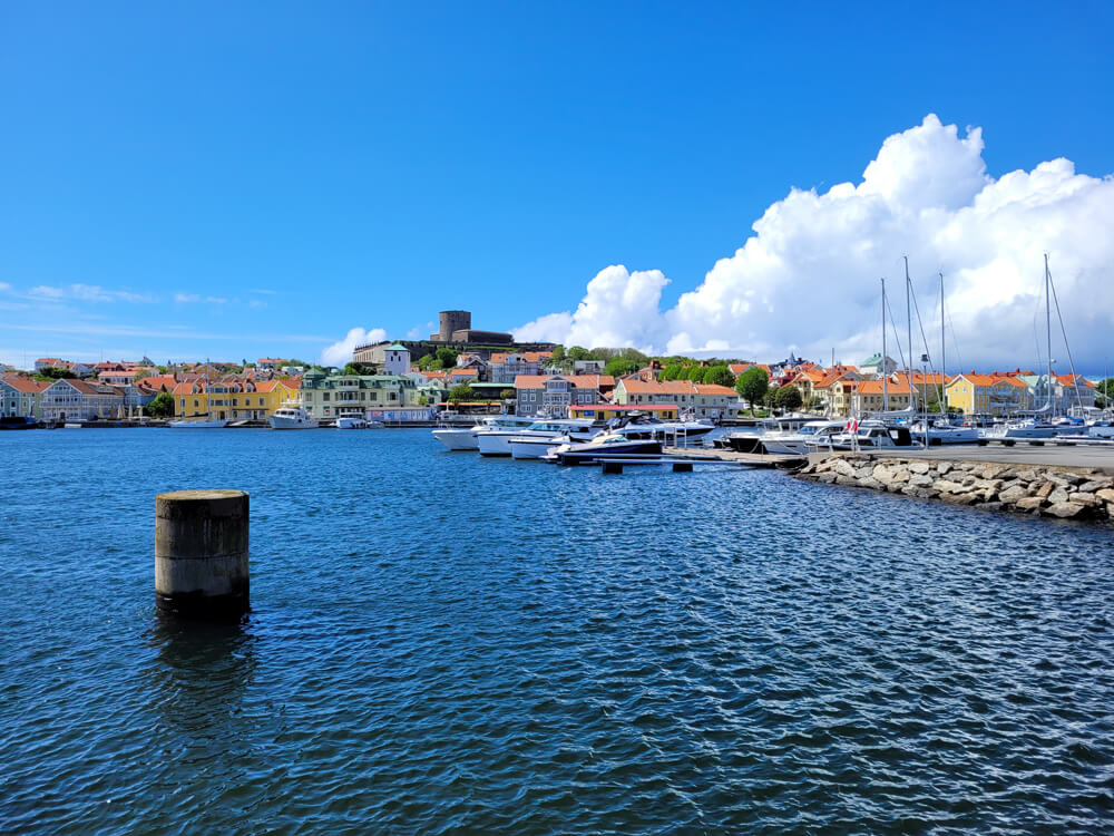 eiland Marstrand in West-Zweden Bohuslän kust