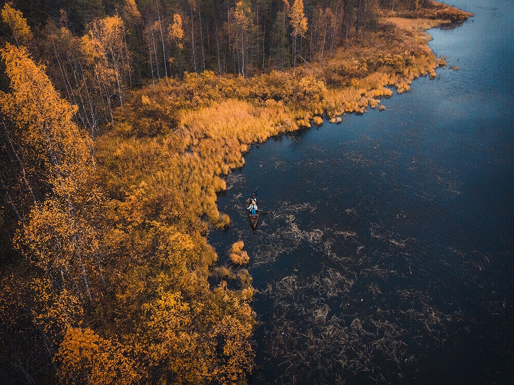 Kajakken Indian Summer Scandinavië